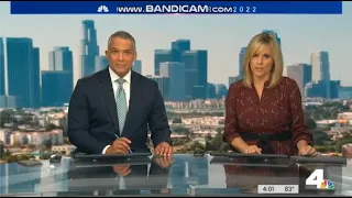 KNBC NBC 4 News at 4pm open October 3, 2022