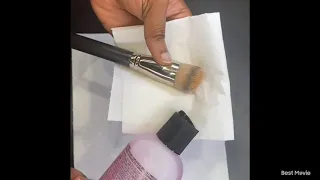 brush cleanser from M.A.C cosmetics