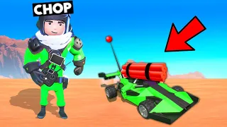 TROLLING CHOP USING ULTIMATE RC CAR BOMBS CHALLENGE