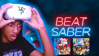 Can I Beat The HARDEST SONGS In Beat Saber?