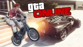 GTA ONLINE - ЛЕТАЮЩИЙ BMX НА РЕАКТИВНОЙ ТАЧКЕ! #316