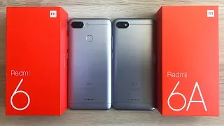 Xiaomi Redmi 6 vs Redmi 6a - ВСЕ ОТЛИЧИЯ / ЧТО ЛУЧШЕ?