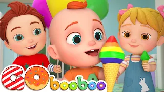 Color Song | Colors for Kids | GoBooBoo Nursery Rhymes & Kids Songs