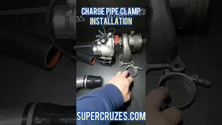 Charge pipe clamp install Super Cruzes