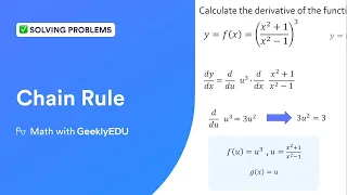 #GeeklyHub Partial Derivative Chain Rule | Composite Functions [Calculus with GeeklyEDU]