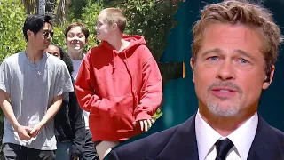 Brad Pitt 2023: The Untold Story of BRAD PITT'S Relationship With His Children