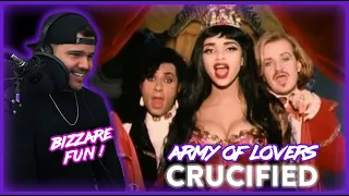 First Time Reaction Army of Lovers CRUCIFIED 90's Craziness Beats! | Dereck Reacts