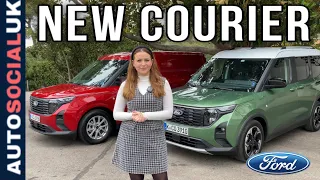 NEW Ford Tourneo Courier & Transit Courier - 2024 changes & test drive UK