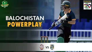 2nd Innings Powerplay | Balochistan vs Southern Punjab | Match 5 | National T20 2022 | PCB | MS2T