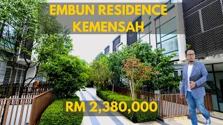 EMBUN RESIDENCE | END LOT TERRACE HOUSE|KEMENSAH | HILLTOP VIEW