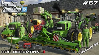 Buying new EQUIPMENT and seeding CLOVER in FIELDS | Hof Bergmann | Farming Simulator 22 | Episode 67