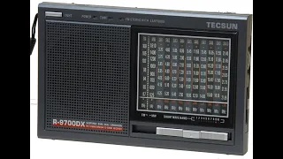 Let's look at the Tecsun R9700DX Radio