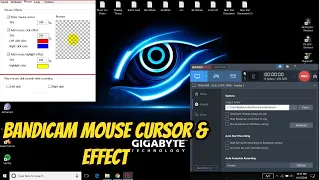 How To Add Mouse Cursor Effect In Bandicam