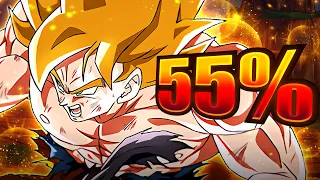 CARNIVAL EXCLUSIVE! HOW GOOD IS CARNIVAL LR SSJ GOKU WITHOUT DUPES? 55% (DBZ: Dokkan Battle)