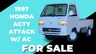 1997 Honda Acty Attack HA4 with AC & DIFF LOCK | FOR SALE *SOLD*