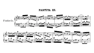 Bach: Keyboard Partita No. 3 in A minor, BWV 827 [Ross]