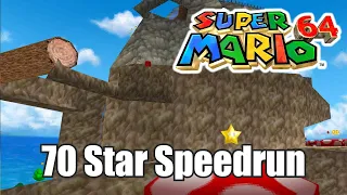 Super Mario 64 - 70 Star in 2:11:14