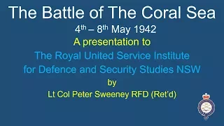 The Battle of the Coral Sea