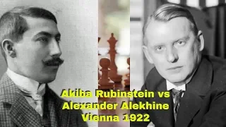 The Rubinstein 's Gun Against Alekhine i | Akiba Rubinstein vs Alexander Alekhine: Vienna 1922