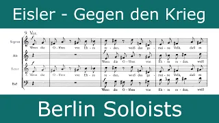 Hanns Eisler - Gegen den Krieg (Against the War) - Var 9 to 24