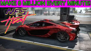 NFS Heat  Money Glitch MAKE 8 MILLION EVERY MINUTE! (SIMPLE AND EASY GUIDE) Need For Speed Heat SOLO