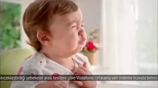 Vodafone 3g İnternet Gülen Bebek Reklamı