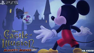 Castle of illusion Starring Mickey Mouse #mickeymouse #castleofillusion #360video