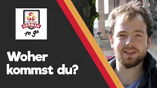 Woher kommst du? Talking about where you come from in German - Coffee Break German To Go Episode 2