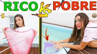 RICO VS POBRE FAZENDO AMOEBA / SLIME #10