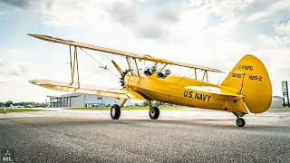 Flying the BOEING STEARMAN with a 90 year old legend!