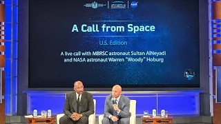 A Call from Space w/ Steve Harvey & NASA Crew-6 Mission Astronauts Sultan AlNeyadi & Woody Hoburg