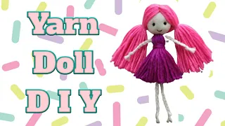 YARN DOLL DIY EASY TO MAKE