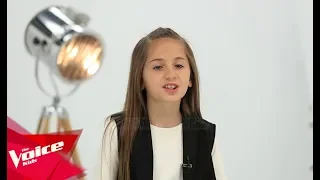 Vlera - Introduction video | The Blind Auditions | The Voice Kids Albania 3