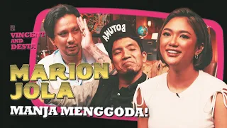 MARION JOLA DULU TAKUT SAMA DESTA! SEKARANG UDAH BERANI DEKET BOTUNA..