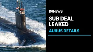 Leaked AUKUS details suggest two classes of submarine could be aquired | ABC News