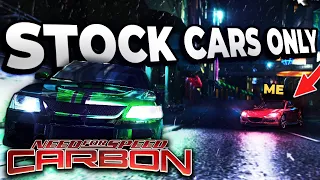 Is it Possible to BEAT NFS Carbon in STOCK Cars ONLY?