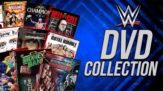 My biggest WWE DVD collection