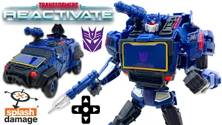 Transformers REACTIVATE Deluxe Class SOUNDWAVE Review