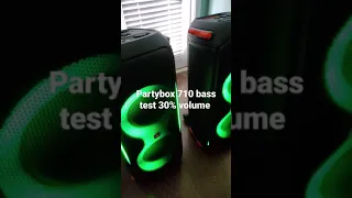 party box 710 bass test