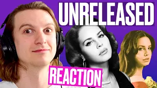 Reacting to Lana's Unreleased Songs ~ Serial Killer, Velvet Crowbar & Moreee