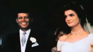 September 12, 1953 - The Wedding of John F. Kennedy & Jacqueline Bouvier in Color
