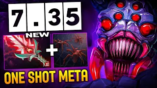 Best Item For Brood Mother in 7.35 31 Kills 1 Sec Dead | Dota 2 Pro Gameplay