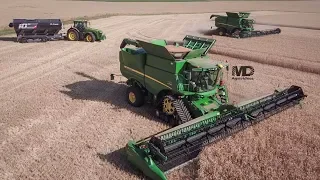 2x NEW John Deere S790i  &  8400r  🌾 Blé 2019