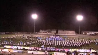 WCU's 2012 Pride of the Mountains Marching Band - "How We Roll" - Enka