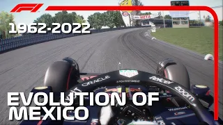 Evolution Of Mexico F1 1962 - 2022