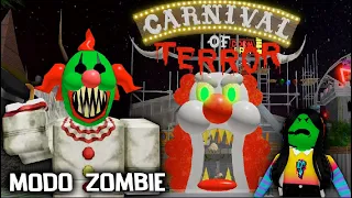 SPEEDRUN LOS MEJORES OBBYS DE ROBLOX MODO ZOMBIE Parte 2 Escapa del Carnaval del Terror | Hospital..