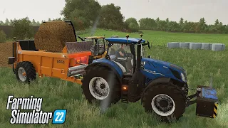 Manure Spreading In Heavy Rain ! | EF Agri Contractors Ep18 | Farming Simulator 22