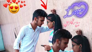 Getting girls too close|| cute girls prank 😍|| Epic reaction 😱||Squad Sakun