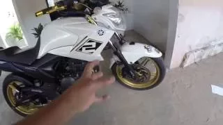 MOSTRANDO TODOS OS ACESSÓRIOS DA FAZER 250 GOLD EDITION