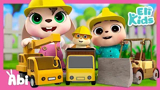 Toy Trucks Song | Construction Vehicles | Eli Kids Songs & Nursery Rhymes